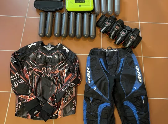 Paintball Equipment Paket