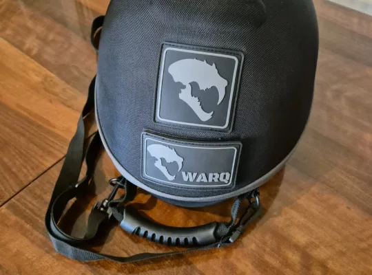 WARQ Paintball / Airsoft Helm mit Tasche