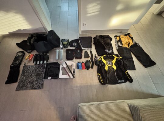 Komplette Paintball-Ausrüstung Smart Parts rental
