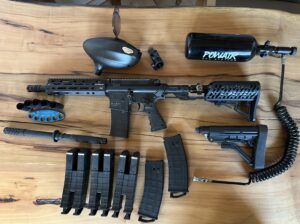 Einsteigerpaket Tippmann TMC Elite Hopper/Magazine
