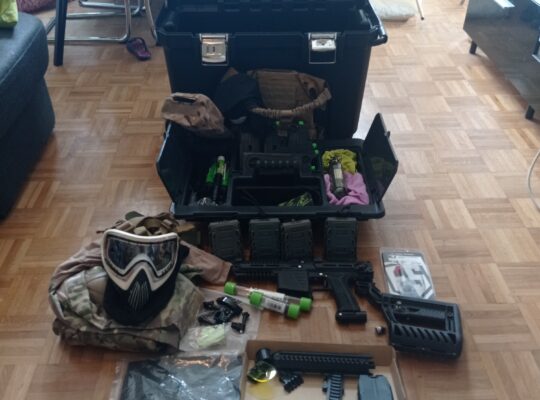EMF 100 Komplett Set FR Lauf Muzzel CF20 Mags+