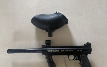 Tippmann 98 Custom Paintball Markierer & Hopper