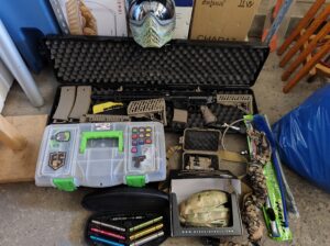 Paintball Komplettset für Woodland etc.