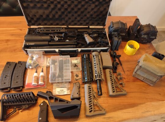 Tippmann TMC mit viel Zubehör